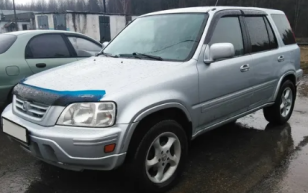 Дефлекторы окон (ветровики) Honda CR-V I 1995-2001 (Хонда СР-В) Кобра Тюнинг