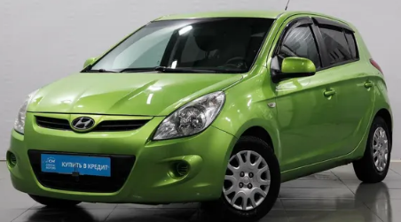 Дефлекторы окон (ветровики) Hyundai I20 Hb 5d 2009 (Хюндай Ай20) Кобра Тюнинг