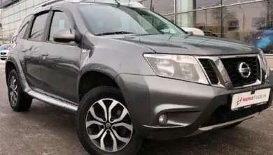 Дефлекторы окон (ветровики) Nissan Terrano 2014"EuroStandard" (Ниссан Терано) Кобра Тюнинг